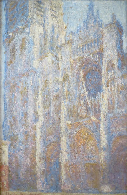 Cathédrale de Rouen, au soleil couchant (W1350) - Claude Monet