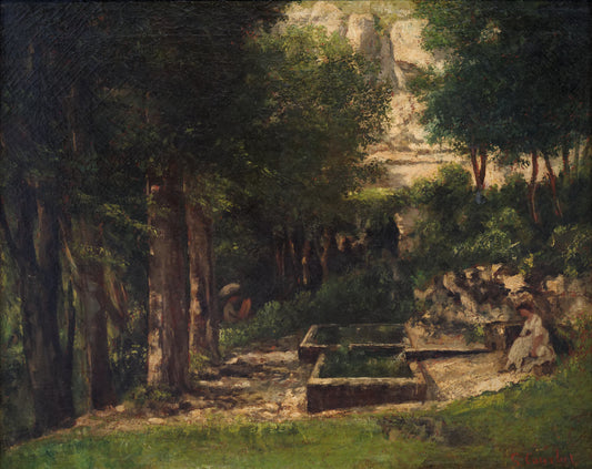 Le printemps à Fouras - Gustave Courbet