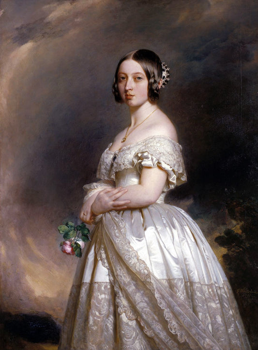 La jeune reine Victoria - Franz Xaver Winterhalter