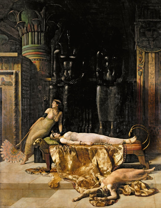 La mort de Cléopâtre - John Collier