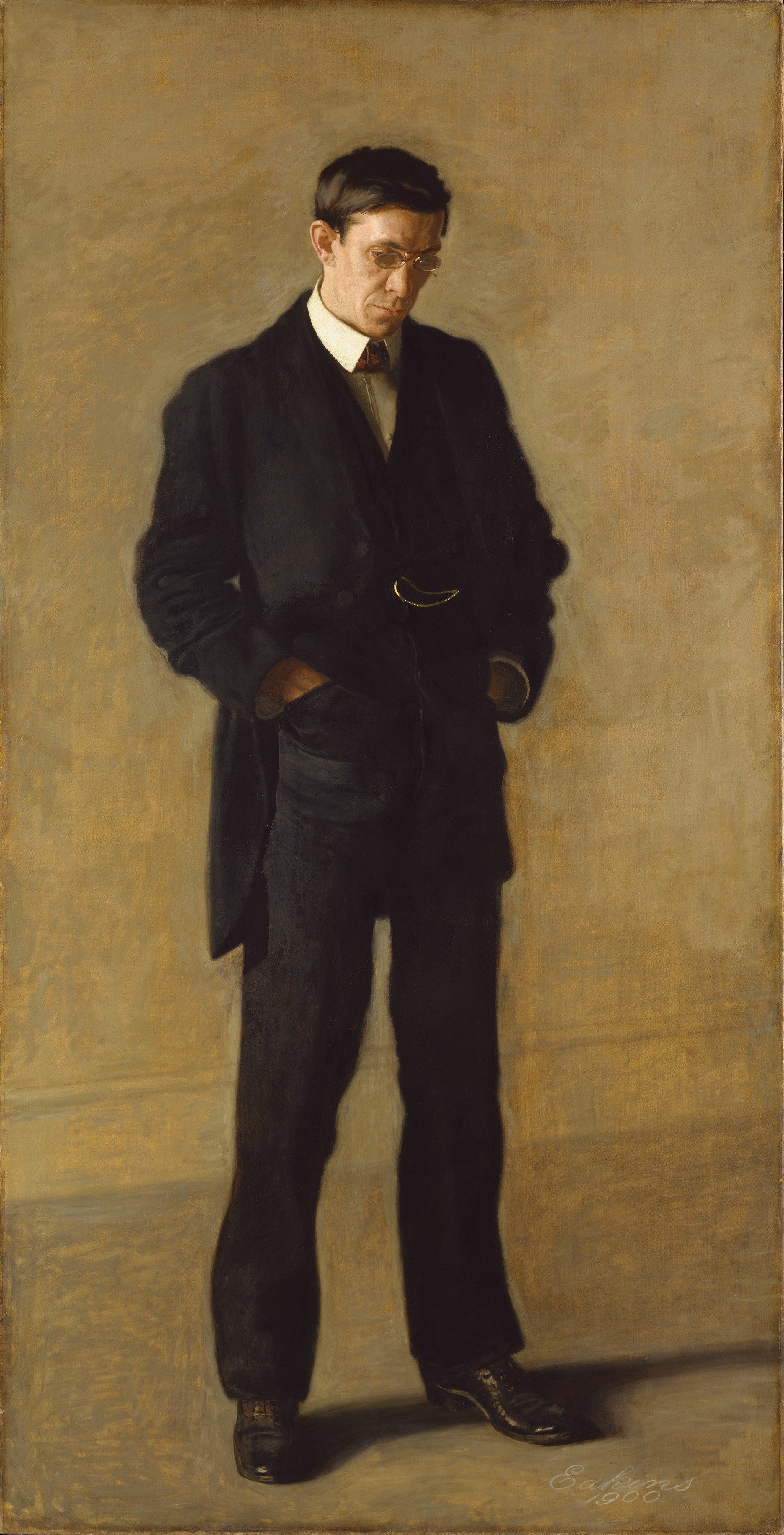 Le penseur: portrait de Louis N. Kenton - Thomas Eakins