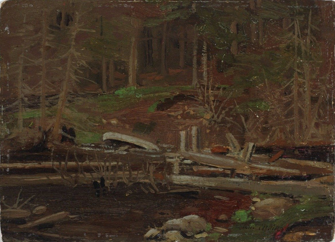 Barrage Old Lumber, parc Algonquin - Tom Thomson