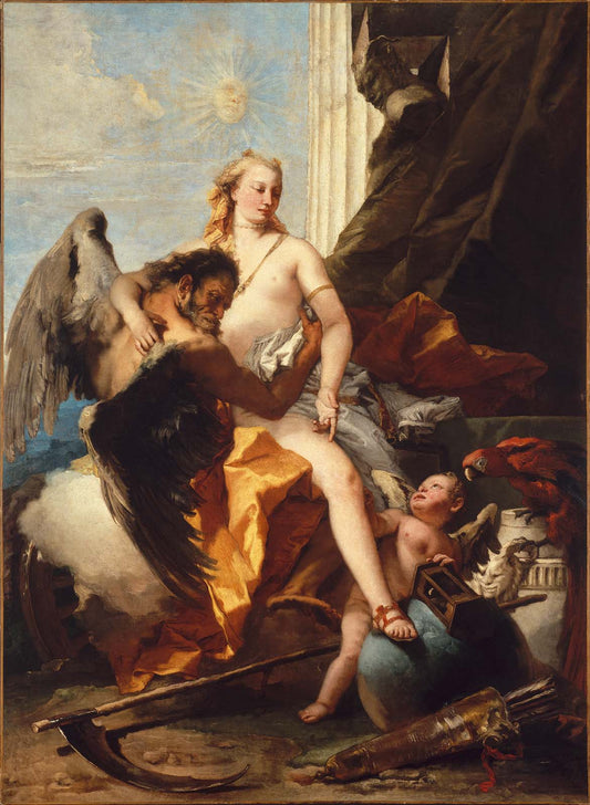 La Vérité dévoilée par le Temps, 1743 - Giambattista Tiepolo