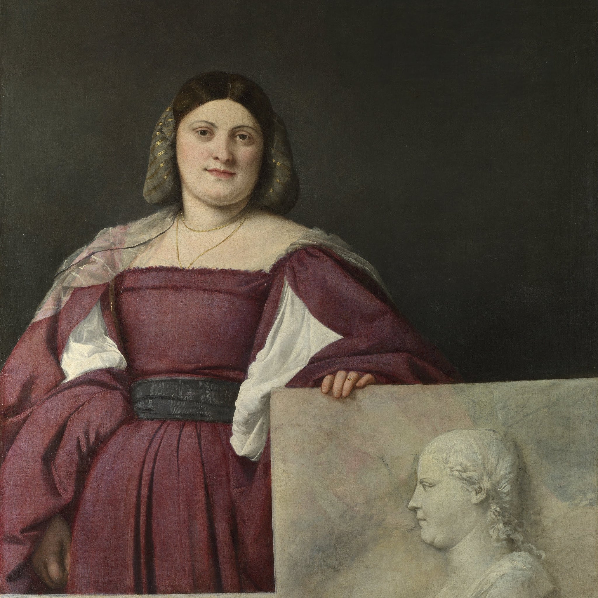 Portrait d'une femme - Titien