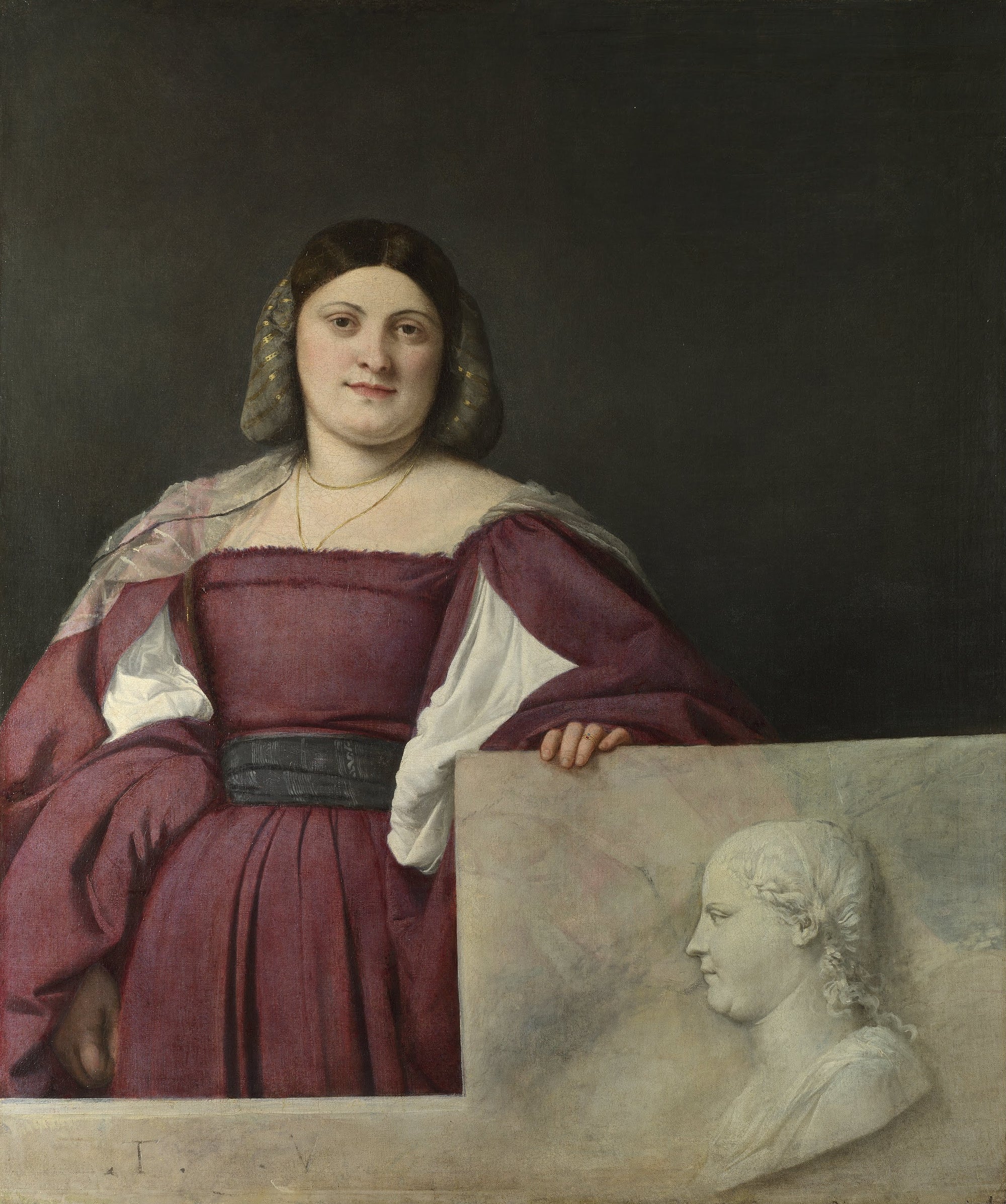 Portrait d'une femme - Titien