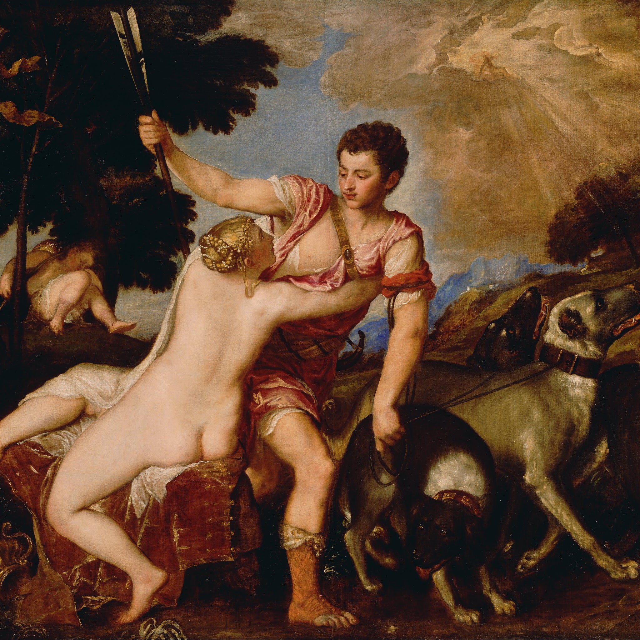 Vénus et Adonis - Titien