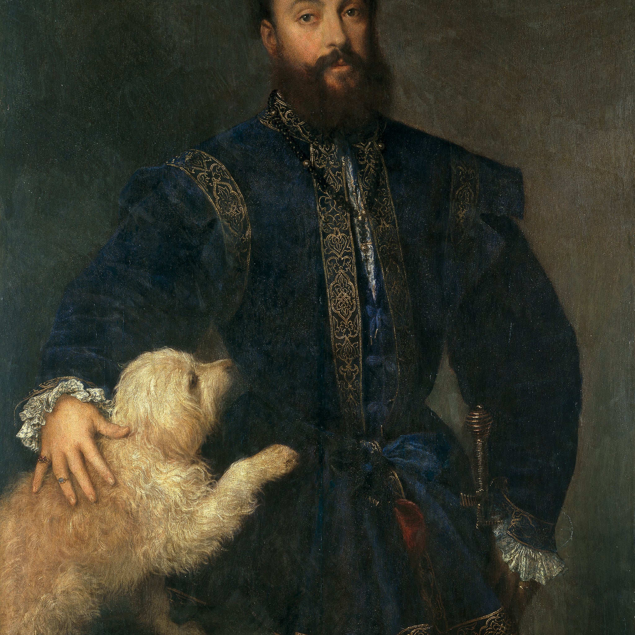 Portrait de Federico II Gonzague - Titien