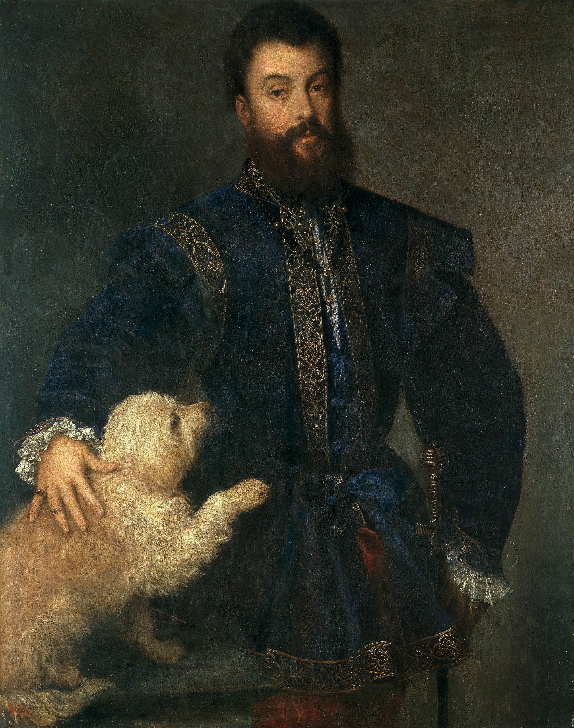 Portrait de Federico II Gonzague - Titien