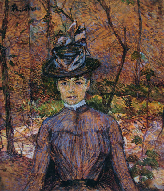 Portrait de Suzanne Valadon - Toulouse Lautrec