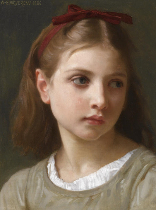 Une petite fille - William Bouguereau