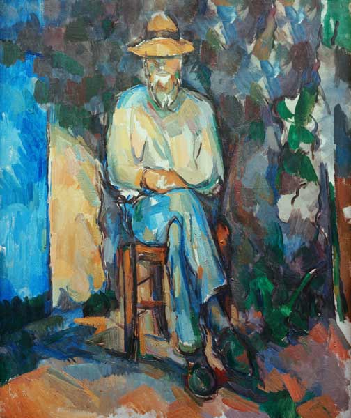 Le jardinier Vallier - Paul Cézanne