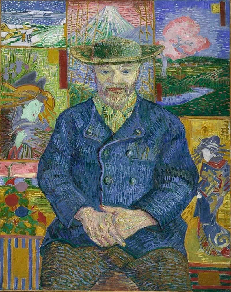 Portrait du père Tanguy - Van Gogh