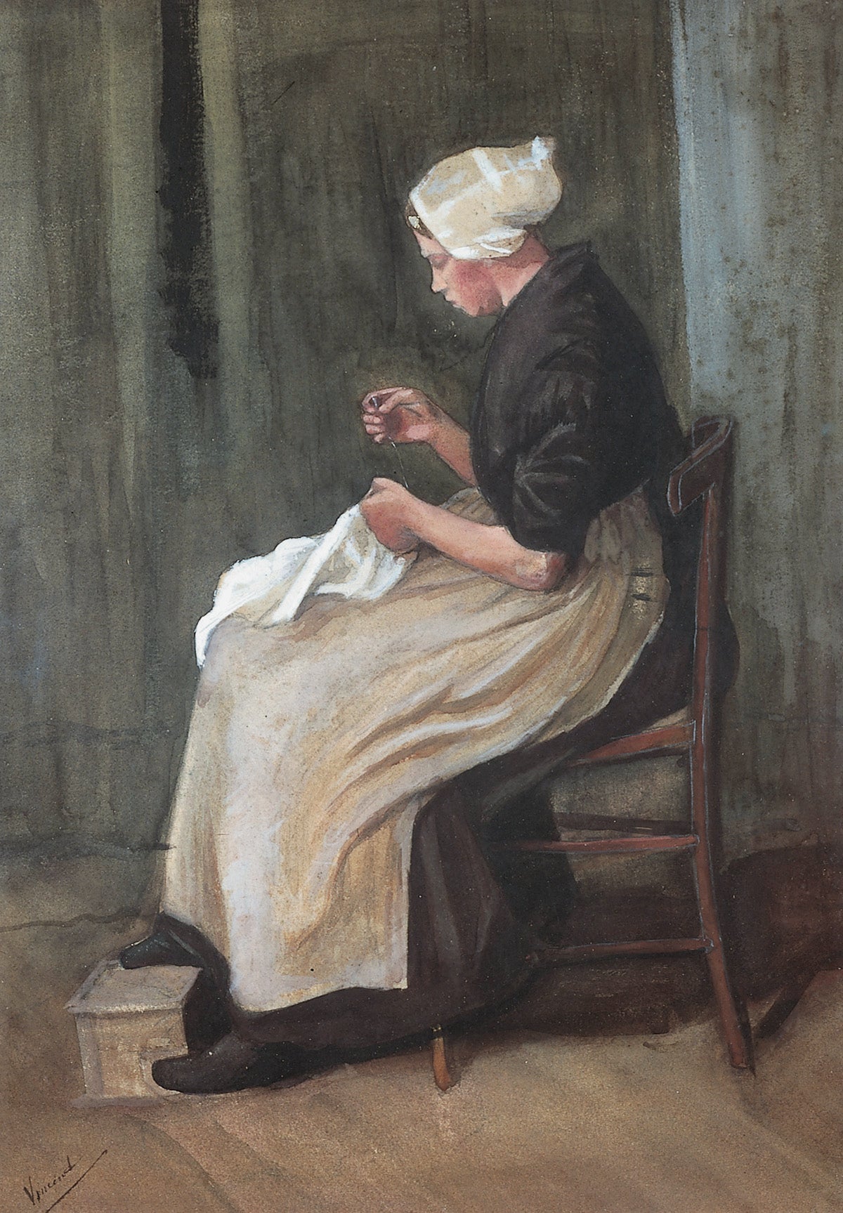 Couturière de Scheveningen - Van Gogh