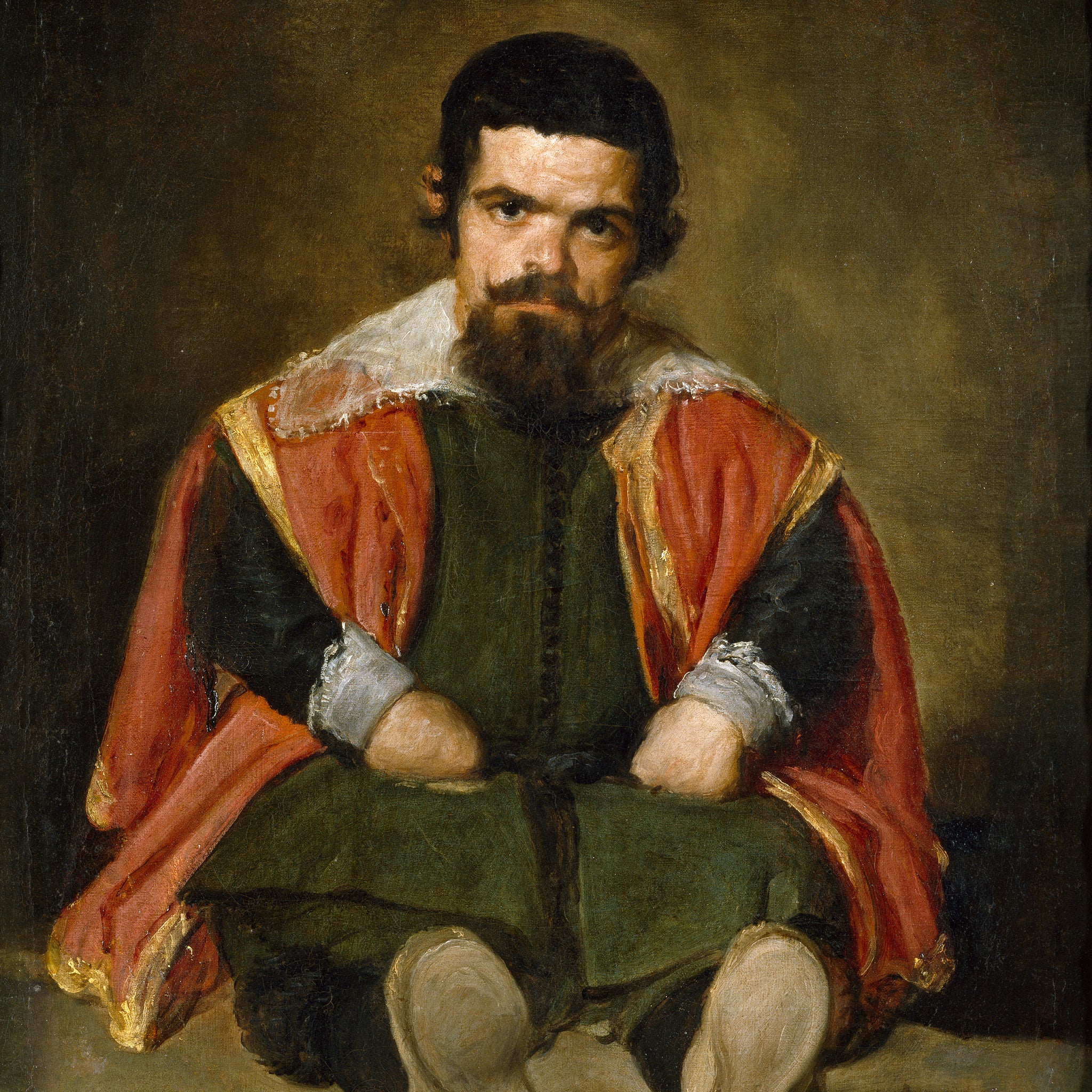 Le nain, Sebastián de Morra, à la cour de Felipe IV - Diego Velázquez
