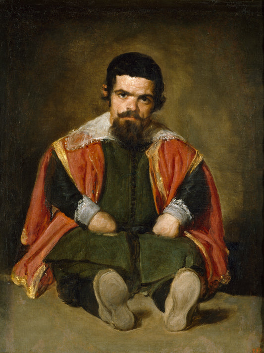 Le nain, Sebastián de Morra, à la cour de Felipe IV - Diego Velázquez