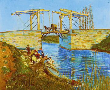 Le Pont de Langlois à Arles aux Lavandières - Van Gogh