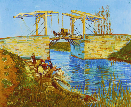 Le Pont de Langlois à Arles aux Lavandières - Van Gogh