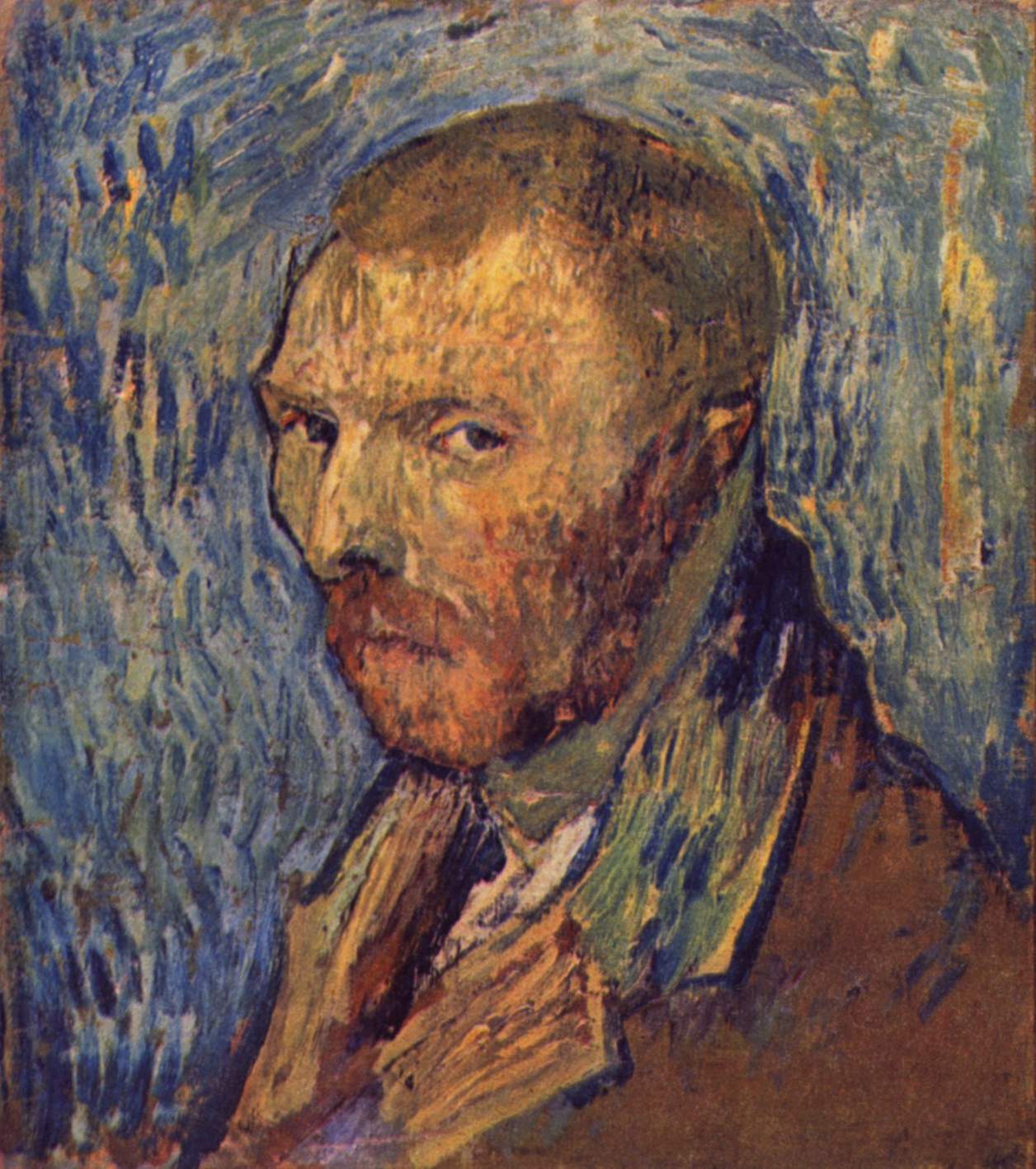 Autoportrait 'à l'oreille mutilée' - Van Gogh