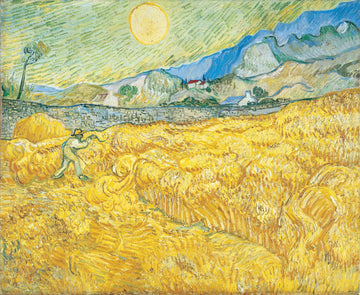 Champ de blé avec un faucheur - Van Gogh