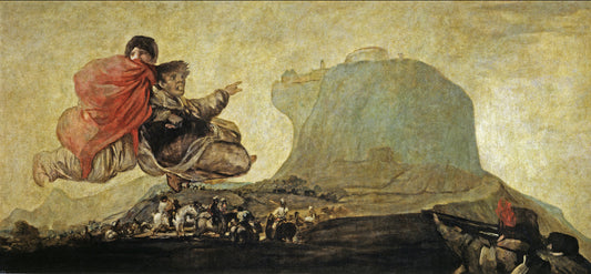 Vision fantastique ou Asmodée - Francisco de Goya