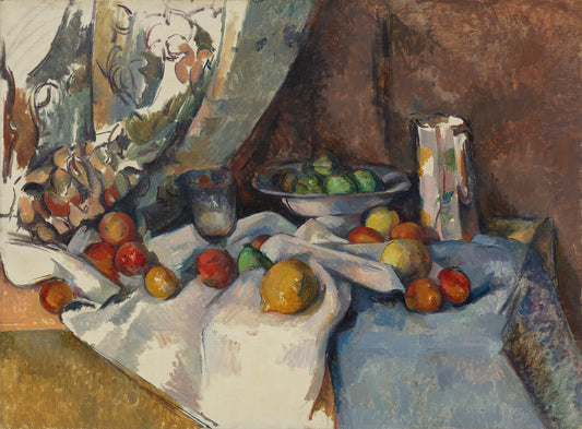 Nature morte avec des pommes - Paul Cézanne