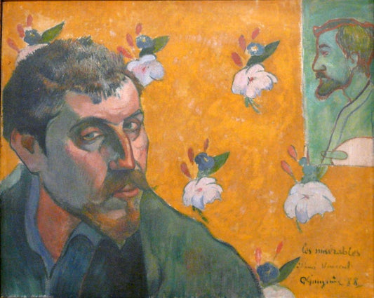 Autoportrait Les Misérables - Paul Gauguin