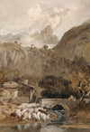 Aiguillette de la vallée de la Cluse - William Turner