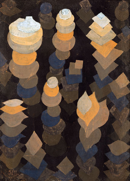 Croissance des plantes de nuit - Paul Klee