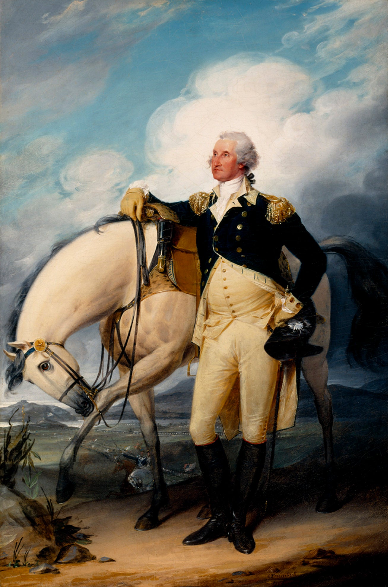 Washington à Verplanck's Point - John Trumbull