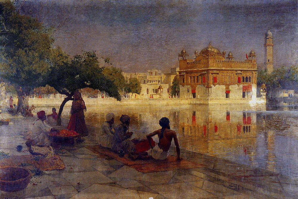 Le Temple d'or d'Amritsar - Edwin Lord Weeks