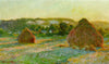 Meules (fin de l'été) - Claude Monet
