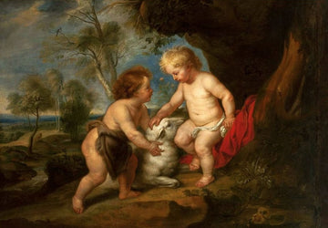 L’Enfant Jésus et saint Jean-Baptise enfant - Peter Paul Rubens