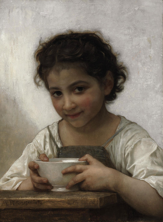 Soupe au lait - William Bouguereau