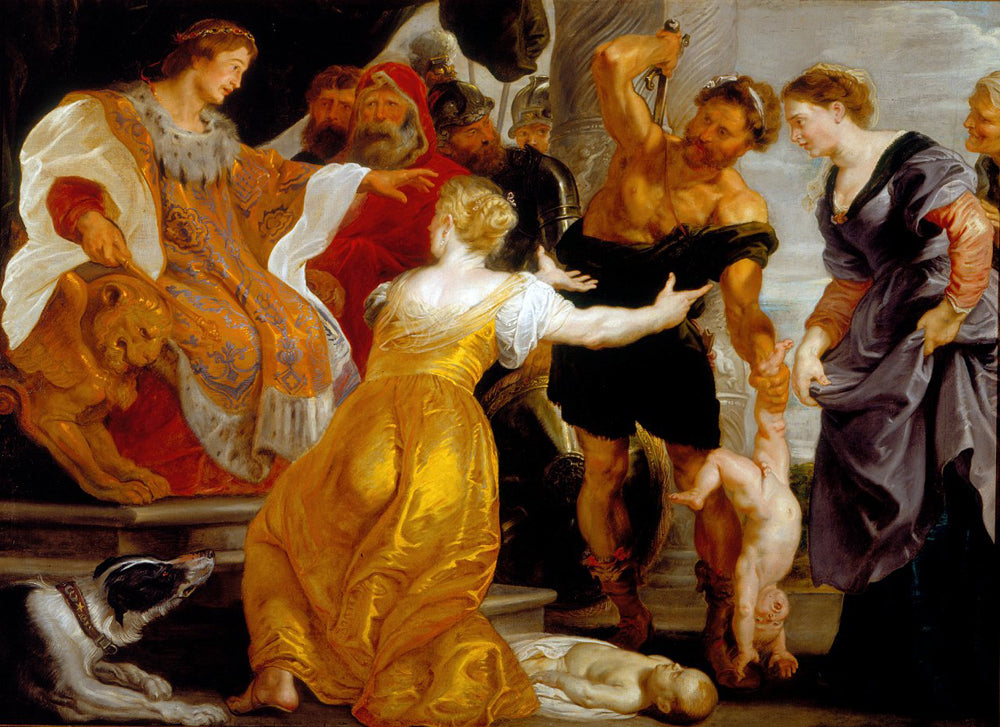 Le Jugement de Salomon - Peter Paul Rubens