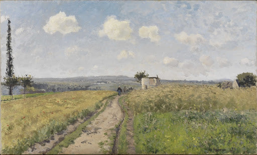 Matin de juin près de Pontoise - Camille Pissarro