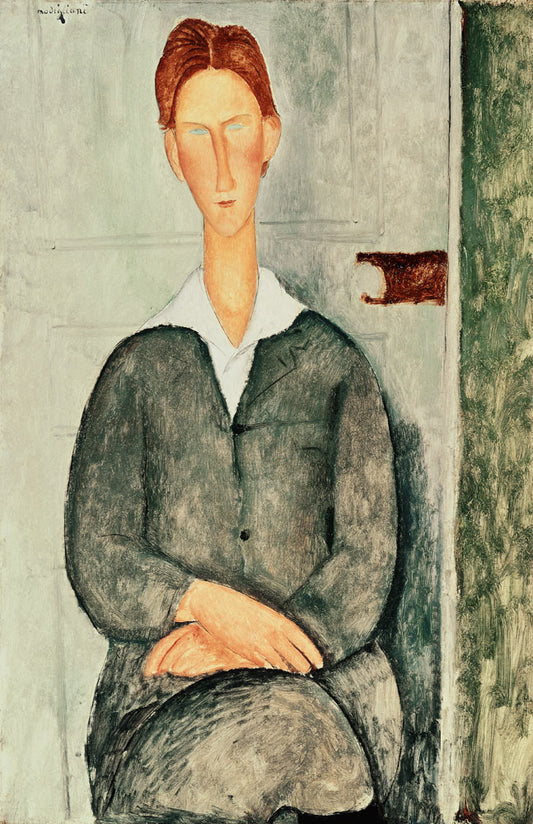 Jeune garçon aux cheveux roux - Amedeo Modigliani