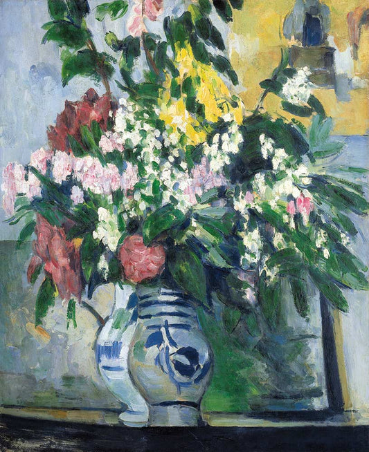 Deux vases avec des fleurs - Paul Cézanne