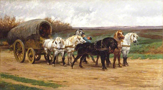 A Waggon and a Team of Horses - Rosa Bonheur