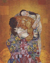 L'étreinte familiale - Gustav Klimt