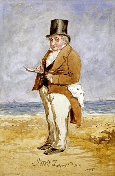 Portrait en pied de Joseph Mallord William Turner - William Turner