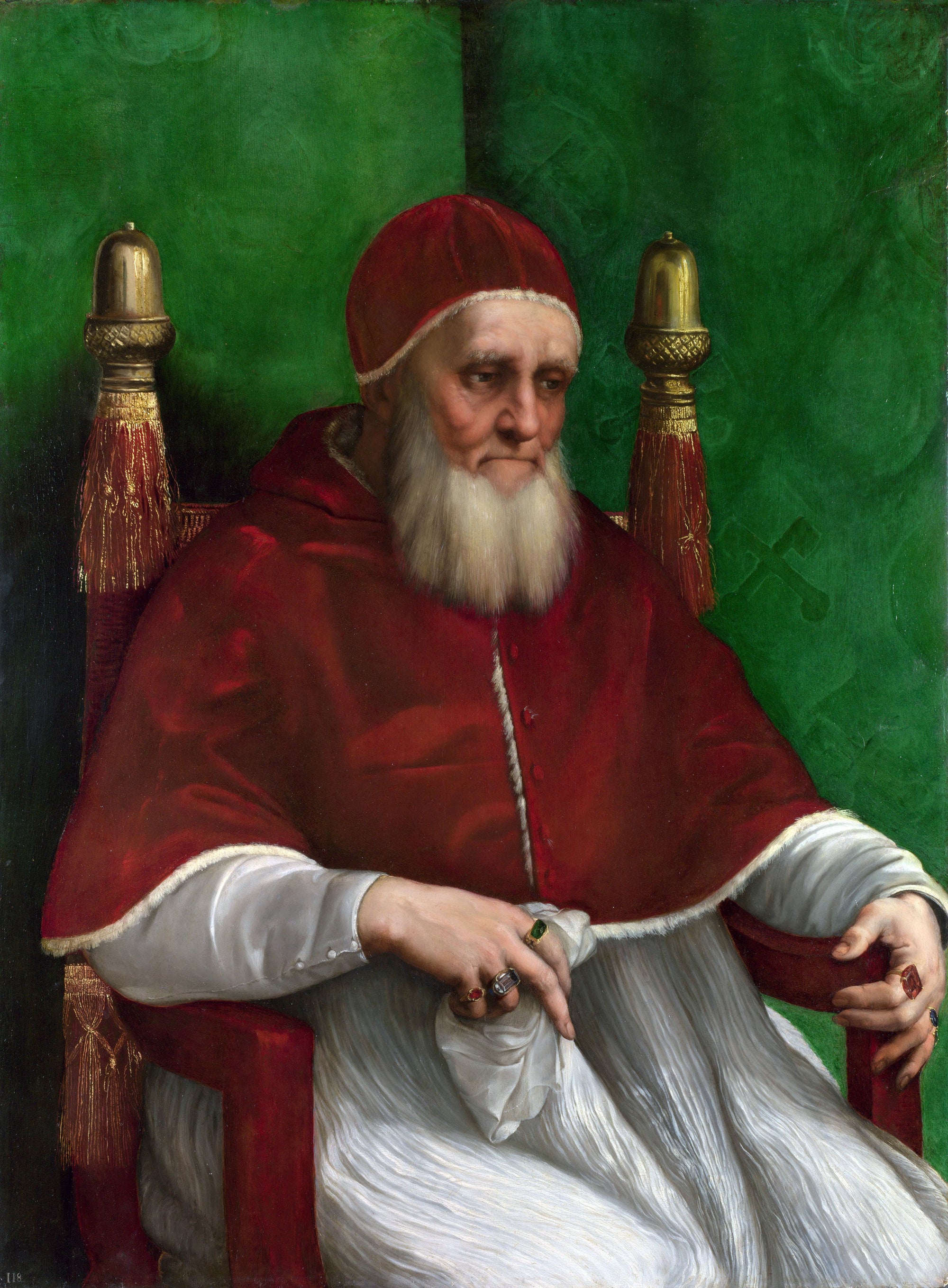 Portrait du pape Jules II - Raphaël (peintre)
