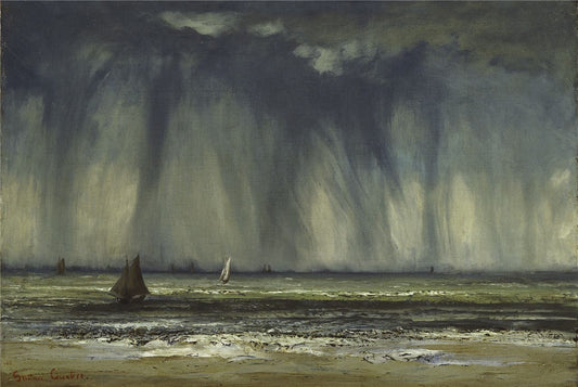 Gustave Courbet, Die Wasserhose - Gustave Courbet