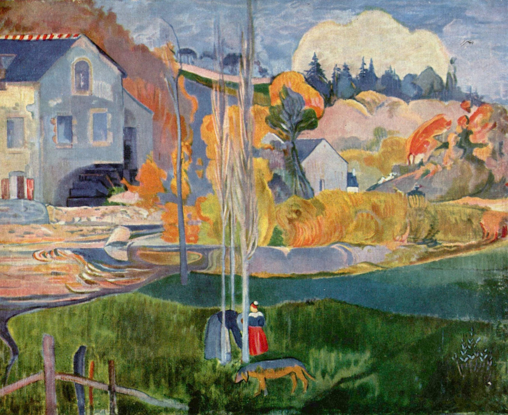 Paysage en Bretagne - Paul Gauguin
