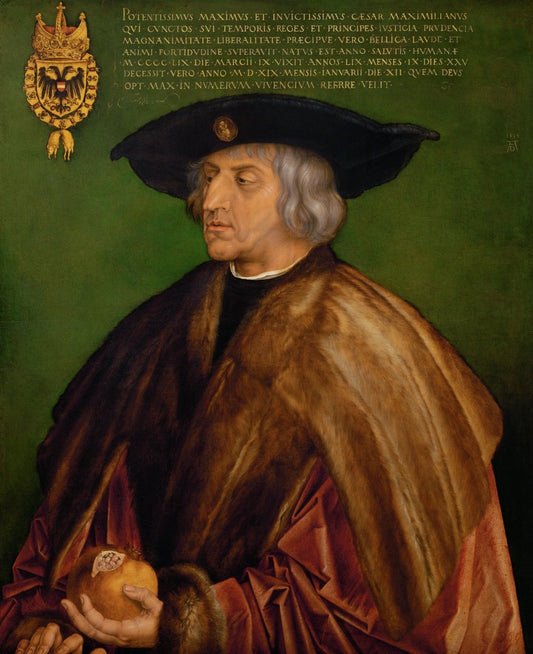 Maximilien Ier, Portrait - Albrecht Dürer
