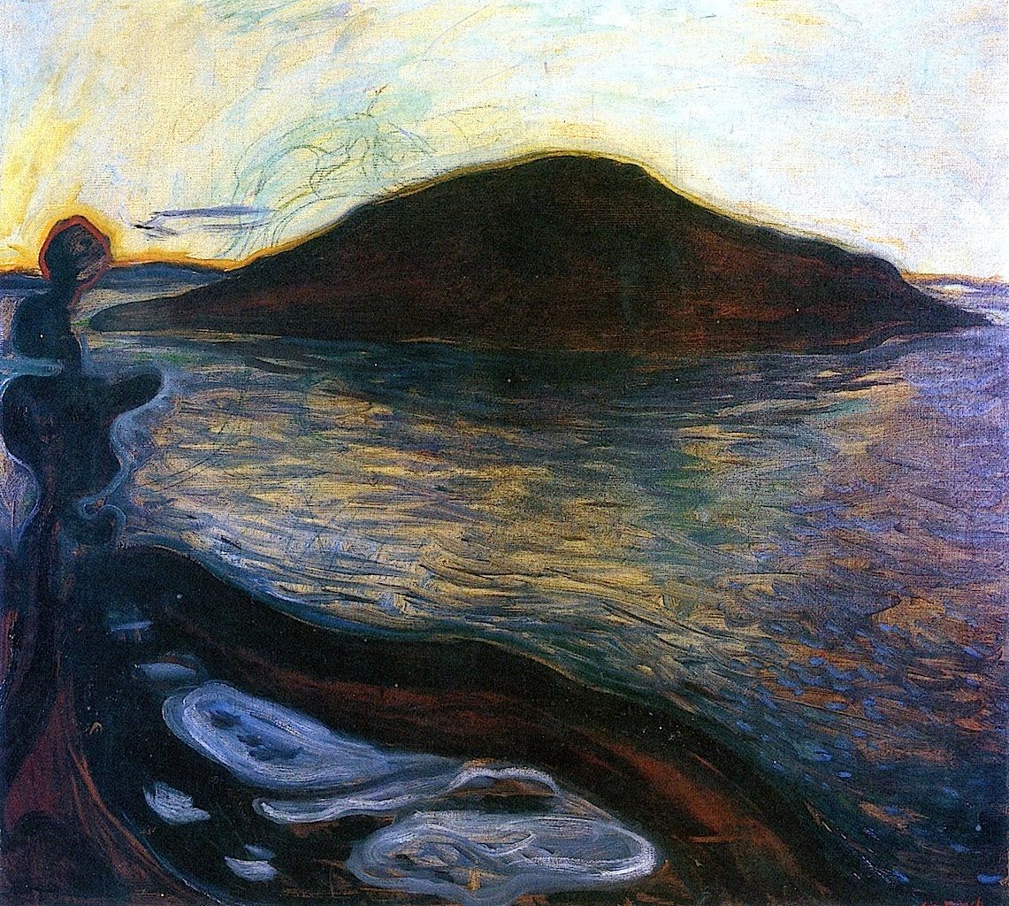 L'île - Edvard Munch