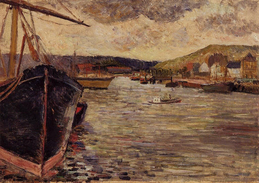 Port de Rouen - Paul Gauguin