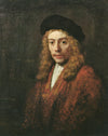 Portrait de un jeune homme - Rembrandt van Rijn