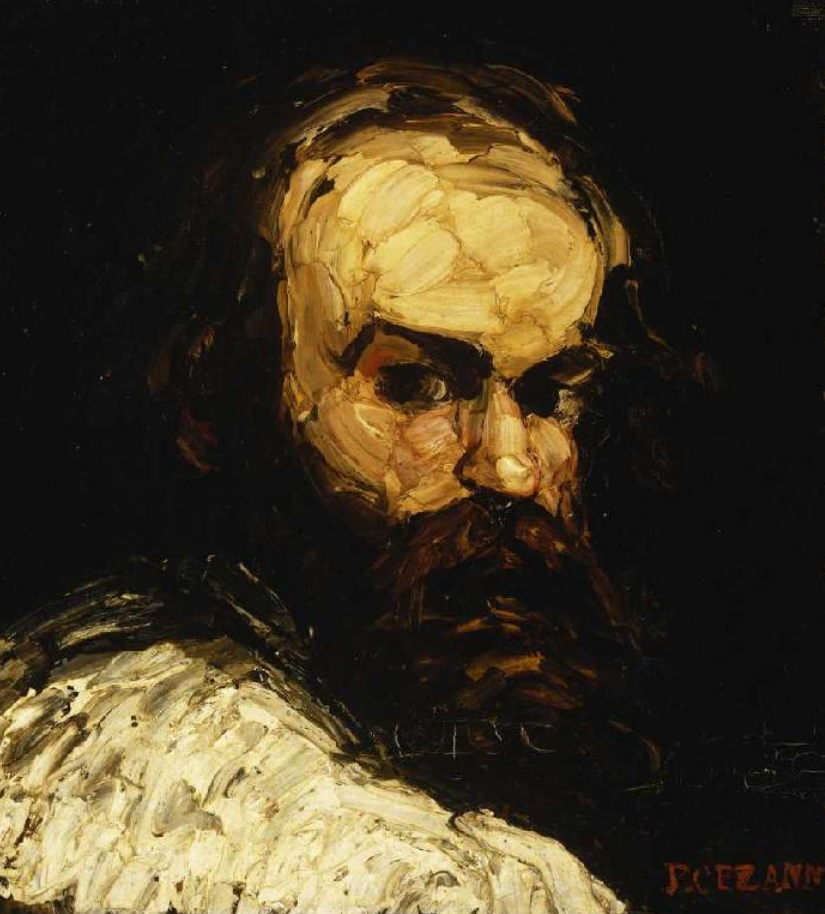 Autoportrait de l'artiste - Paul Cézanne