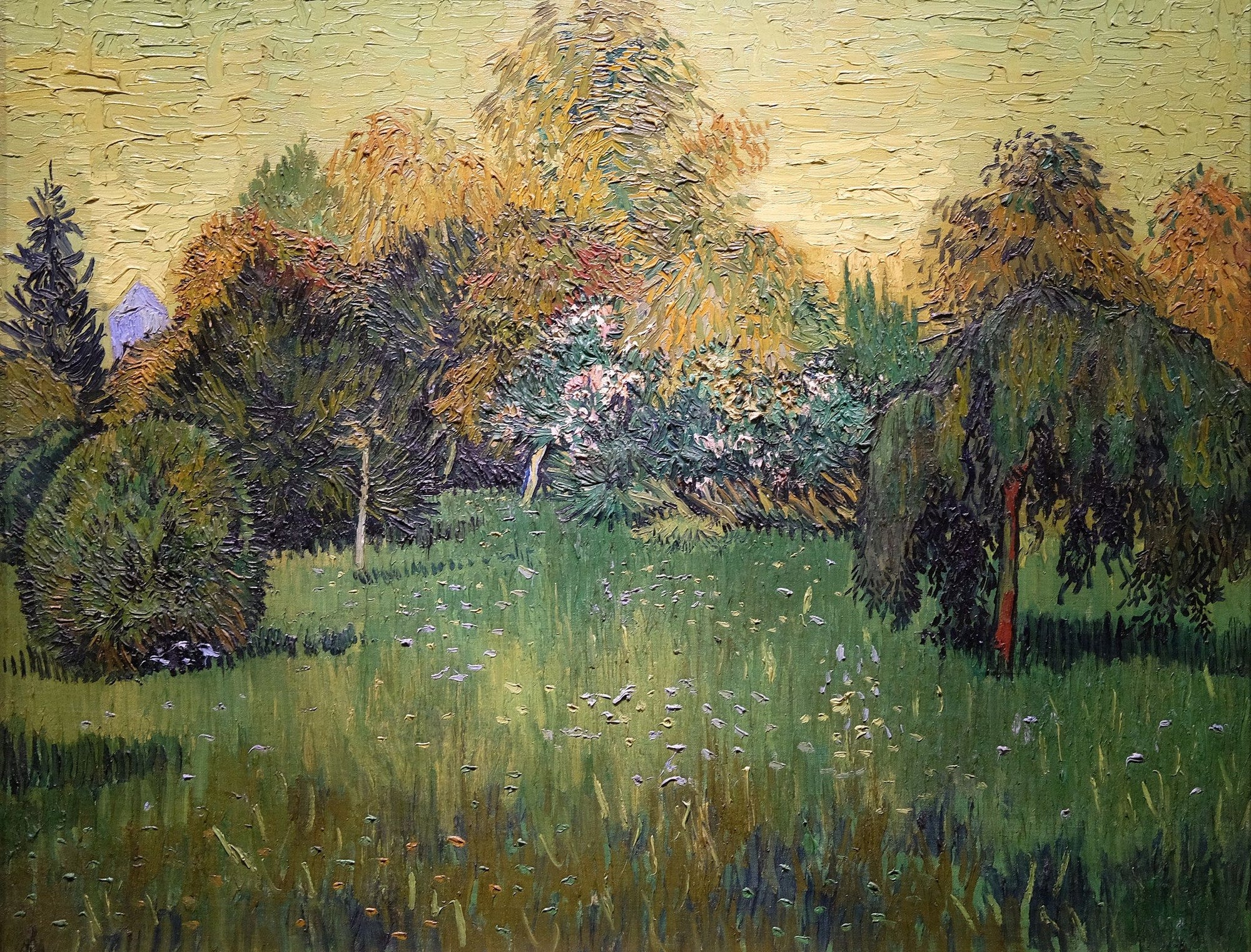 Dégagement dans un parc - Van Gogh