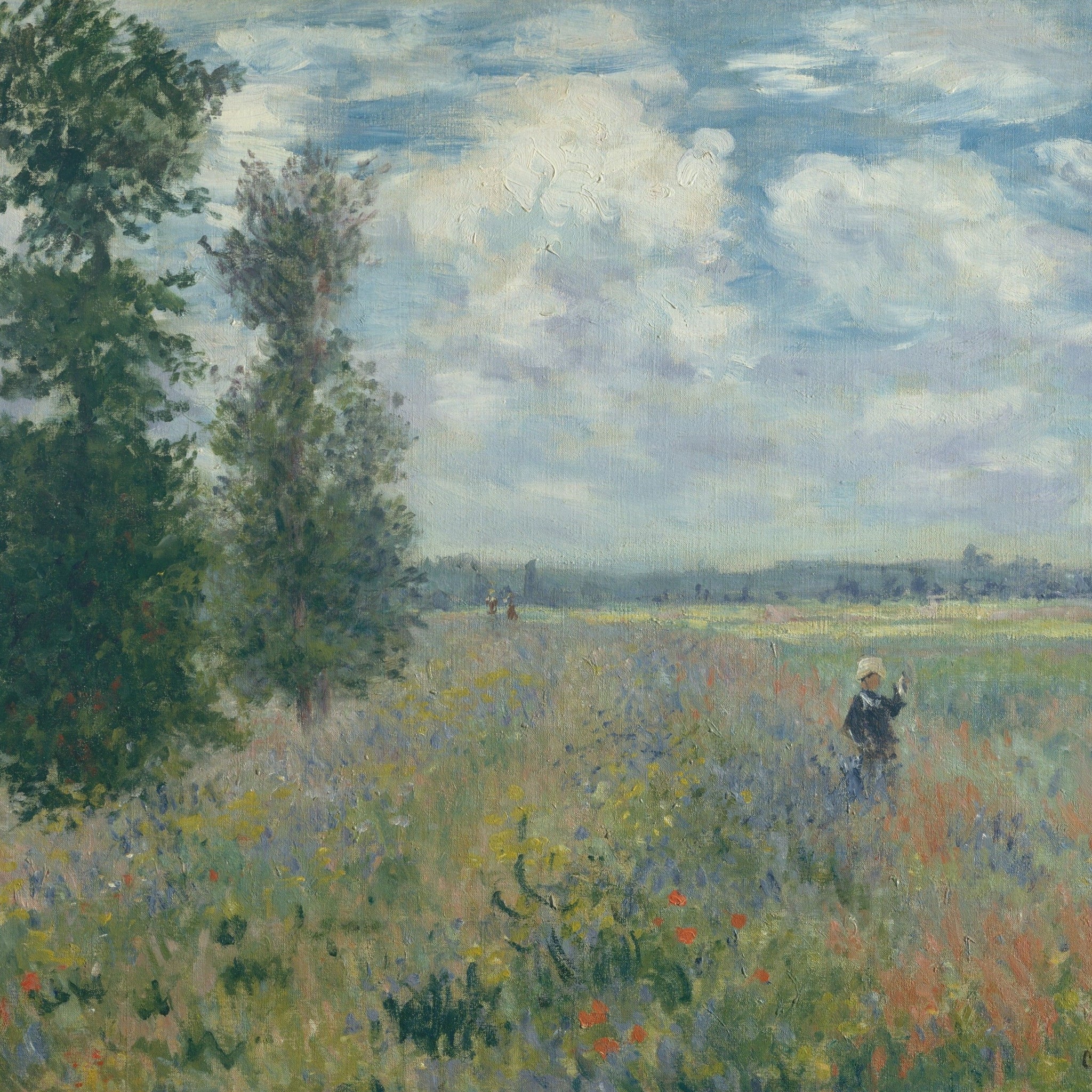 Champs de coquelicots près d'Argenteuil 1875 - Claude Monet